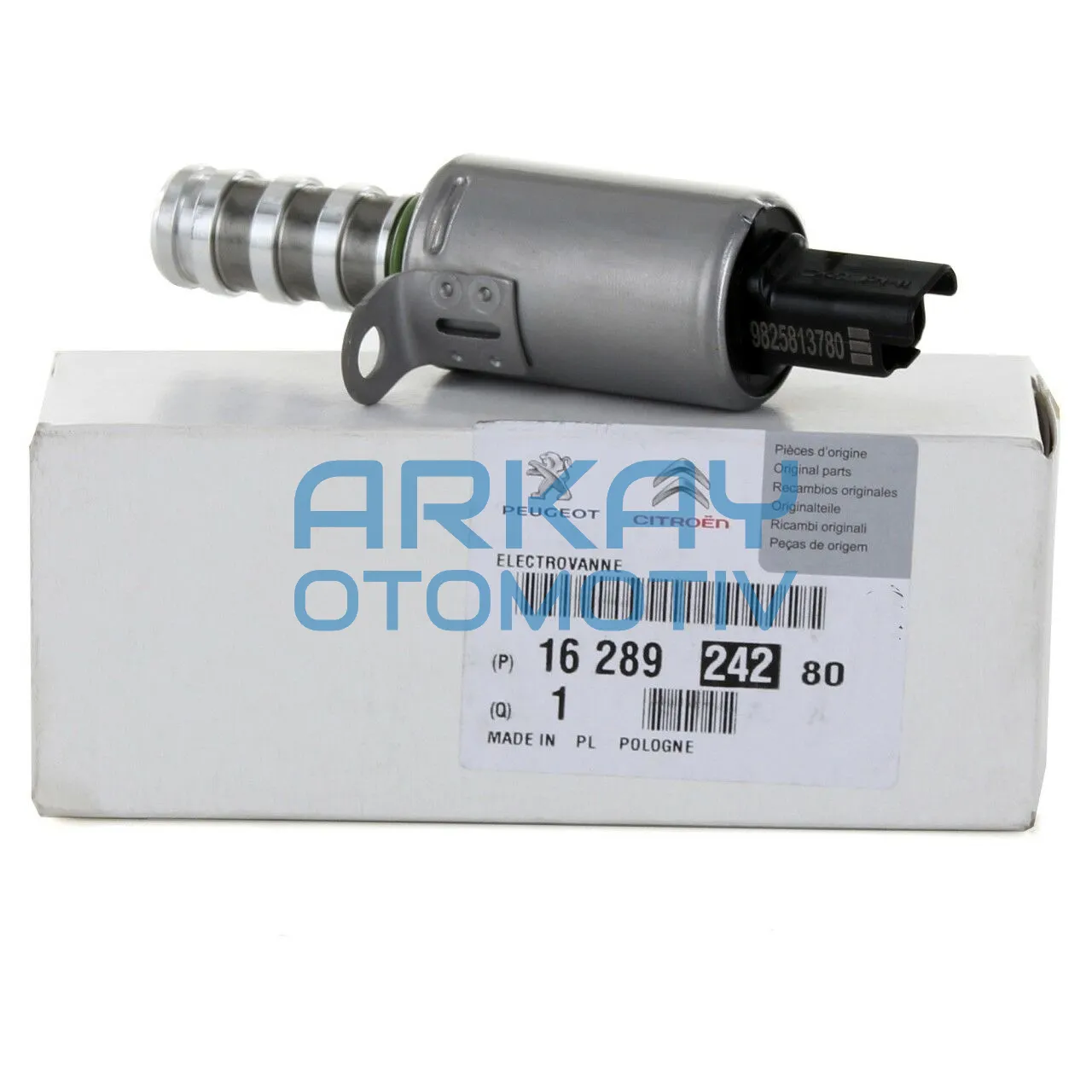 Bmw F30 Kasa 320i ed N13 Motor Eksantrik Vanos Manyetik Selenoid Valfi Orjinal Psa
